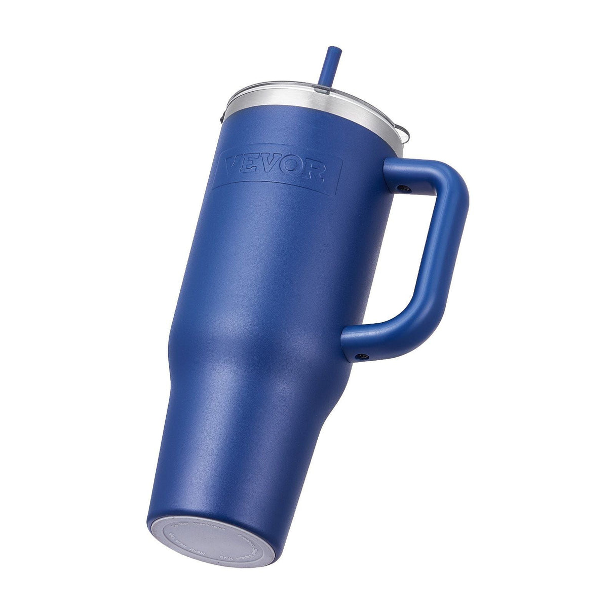 40 oz rambler Insulated tumbler Stainless Steel Coffee Cup Handheld Blue