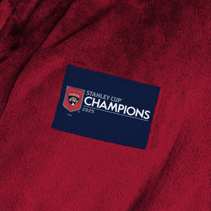 Florida Panthers NHL Red Champs Silk Touch Robe L/XL