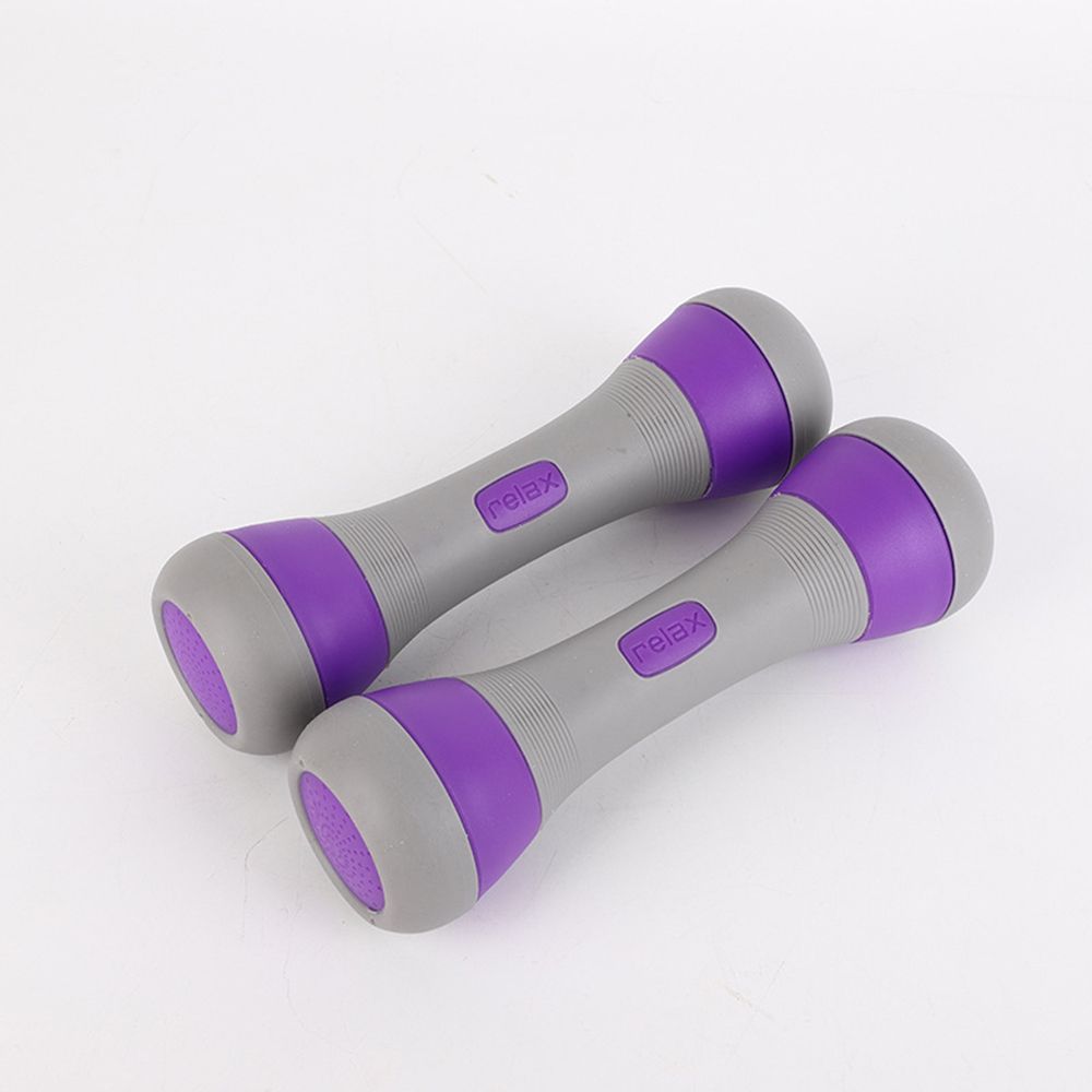 Ladies Adjustable Dumbbells Fitness Equipment Barbell Tablets Cast Iron Coated Plastic Yoga Dumbbell Plastic Dumbbells 2 Kilos to 4kilos Weight