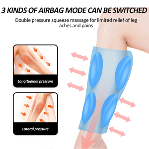 PSK709J-2 Air Compression Calf Massager with EMS Pulse and Vibration for Soothing Leg Relief