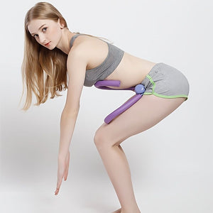 Purple Medium Yoga; Fitness Pelvic Floor Muscle exercise; Used to Tighten Buttocks to Reduce Inner Thigh Fat; Stovepipe Fat Reducer to Contract Pelvic Floor Muscles