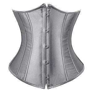 SEXY Gothic Under bust Corset and Waist trimmer cincher Bustiers Top Workout Shape Body Belt Plus size Lingerie S-6XL
