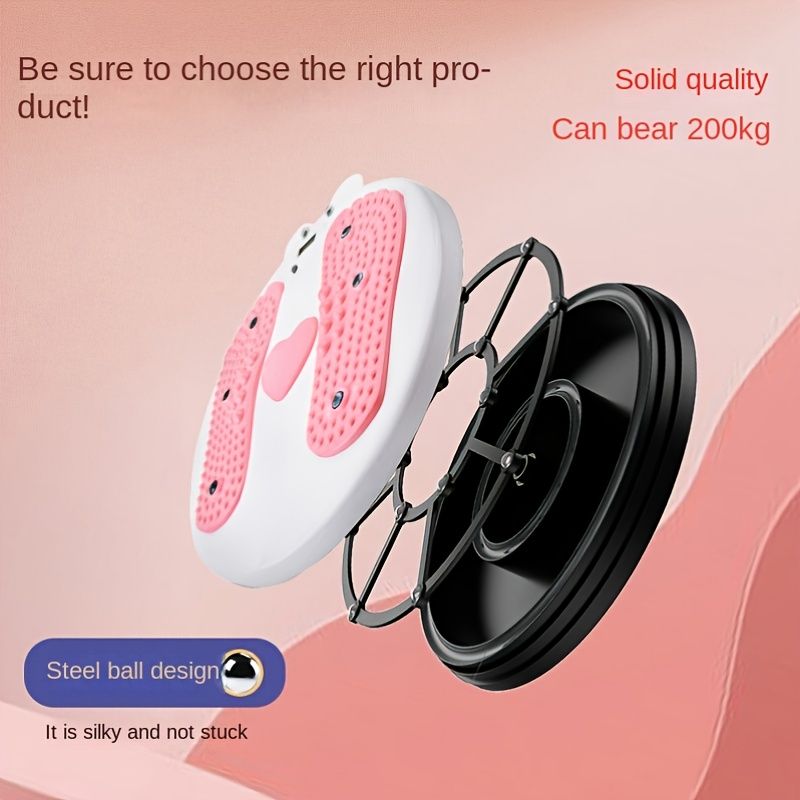 Smart Timer Twist Board for Unisex Workout - Fitness Tool for Adults and Kids