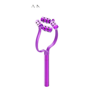 1pc Electric Germanium Beauty Roller; Face Thinner Vibrating 3D Roller Massager; V Face Tool; U Germanium Massager Stick