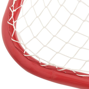 Hockey Goal Red and White 72"x28"x48" hockey net Polyester