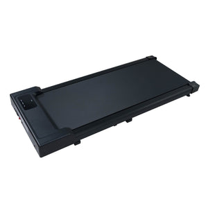2.5HP Under Desk Treadmill, Portable Walking Pad for Home & Office, Compact Running & Walking Machine with Remote Control, LED Display, Black