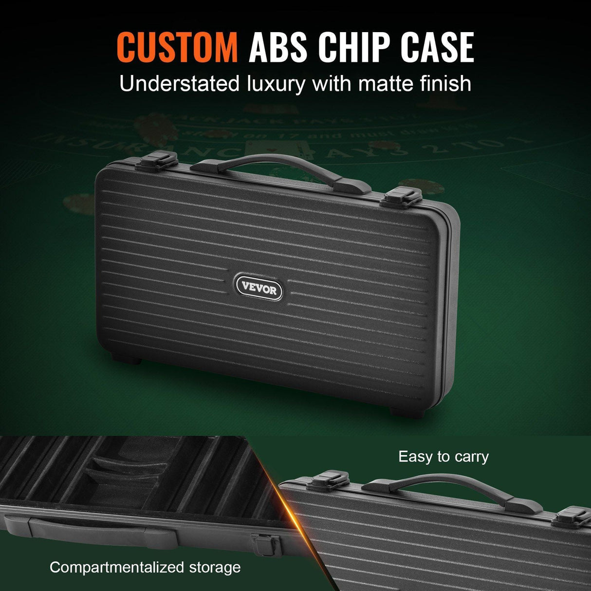 casino Chip Set, 300-Piece Poker Set