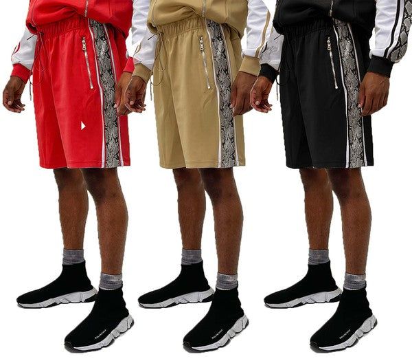 Trendy Snake Print Summer Shorts for Women - Chic Fashionable Style