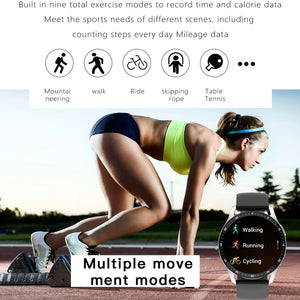 Smart Watch fitness tracker With Built-in Earphone Waterproof Monitoring Blood Pressure Heart Rate Call Is Suitable For Android And IOS