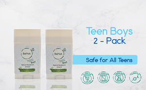 Gentle All-Natural Deodorant for Kids & Teens, Paraben-Free, Fun Fragrance Collection