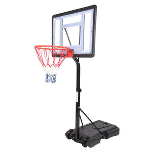 Adjustable Height Portable PVC Swimming Pool Basketball Stand for 7# Balls
