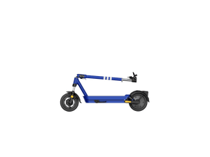 Dual-Suspension Electric Scooter w/ hoverboard43.5 Miles Max scooter Operating Range & 24 mph Max Speed - Blue