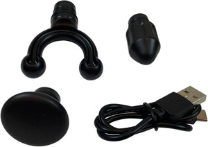 Professional Muscle Therapy Massage Gun - Deep Tissue Relief with 3 Speeds & 4 Attachments for Home & Gym