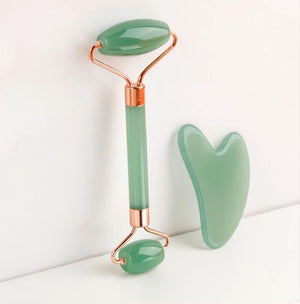 Facial Sculpting Gua Sha Massage Stones - 2PCS Anti-Wrinkle Tools for Neck & Body Care