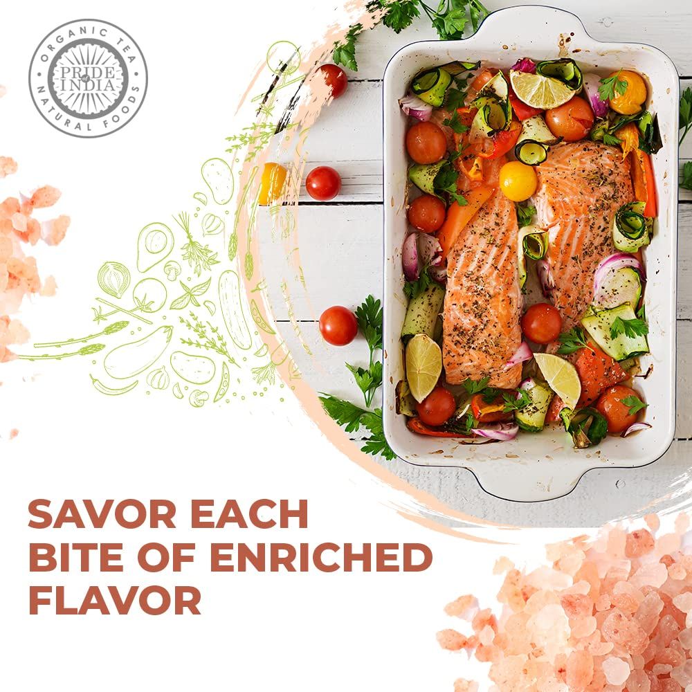 Pride Of India - Pure Himalayan Pink Salt - Enriched w/ 84+ Natural Minerals; Fine Grind 5 Pound Jar