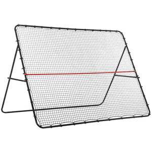 Soozier Soccer Rebounder Net Adjustable Foldable Multi-Sport Training for Soccer Practice 8.5' x 6.5'