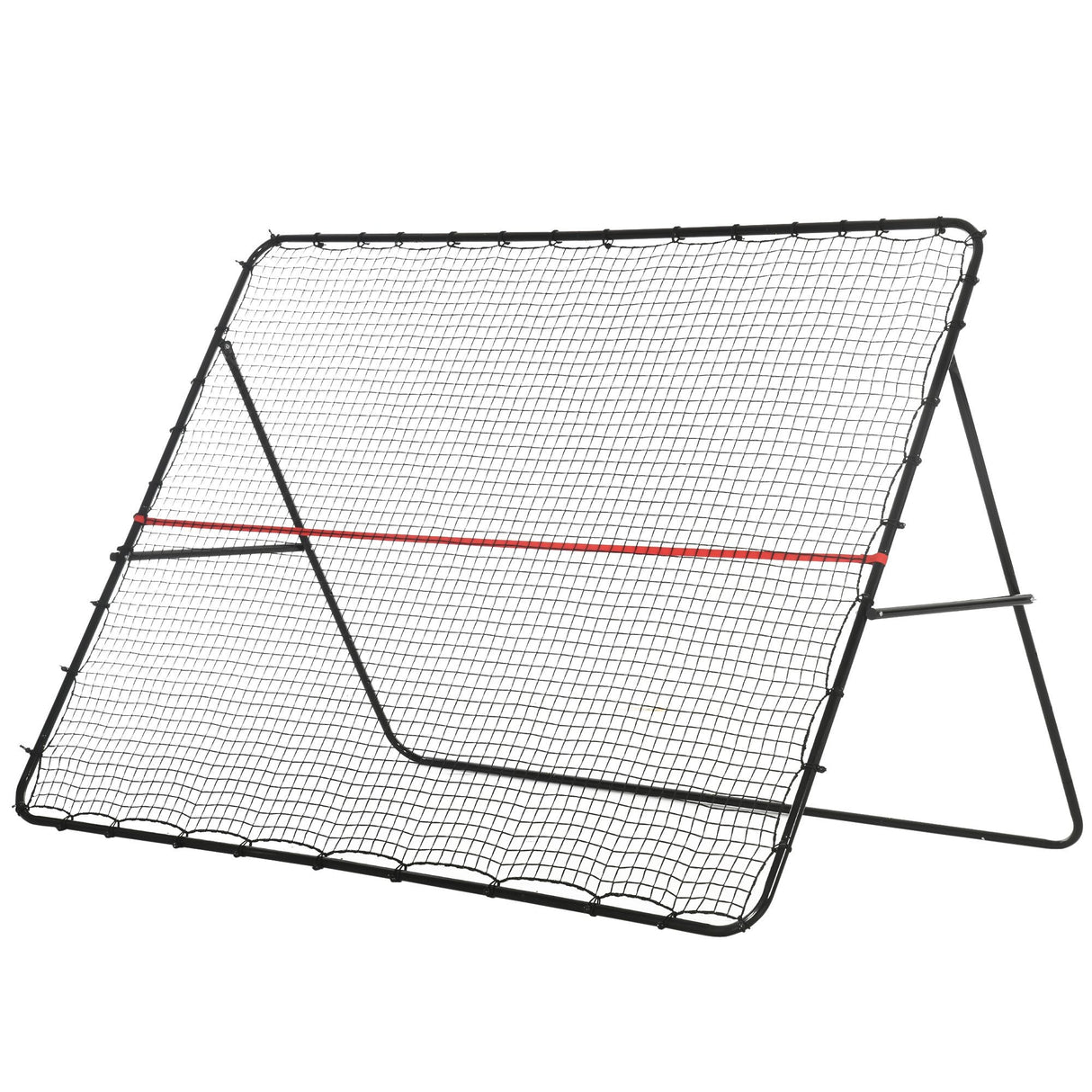 Soozier Soccer Rebounder Net Adjustable Foldable Multi-Sport Training for Soccer Practice 8.5' x 6.5'