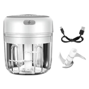 Durable Electric Food Crusher Mini Garlic Press Garlic Crusher Vegetable Chopper For Kitchen Crushed Garlic Crushed Ginger Crushed Chili