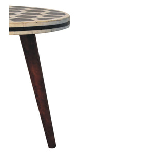 Inlay - Bone Tripod Stool - Honey Caramel by Couch.com