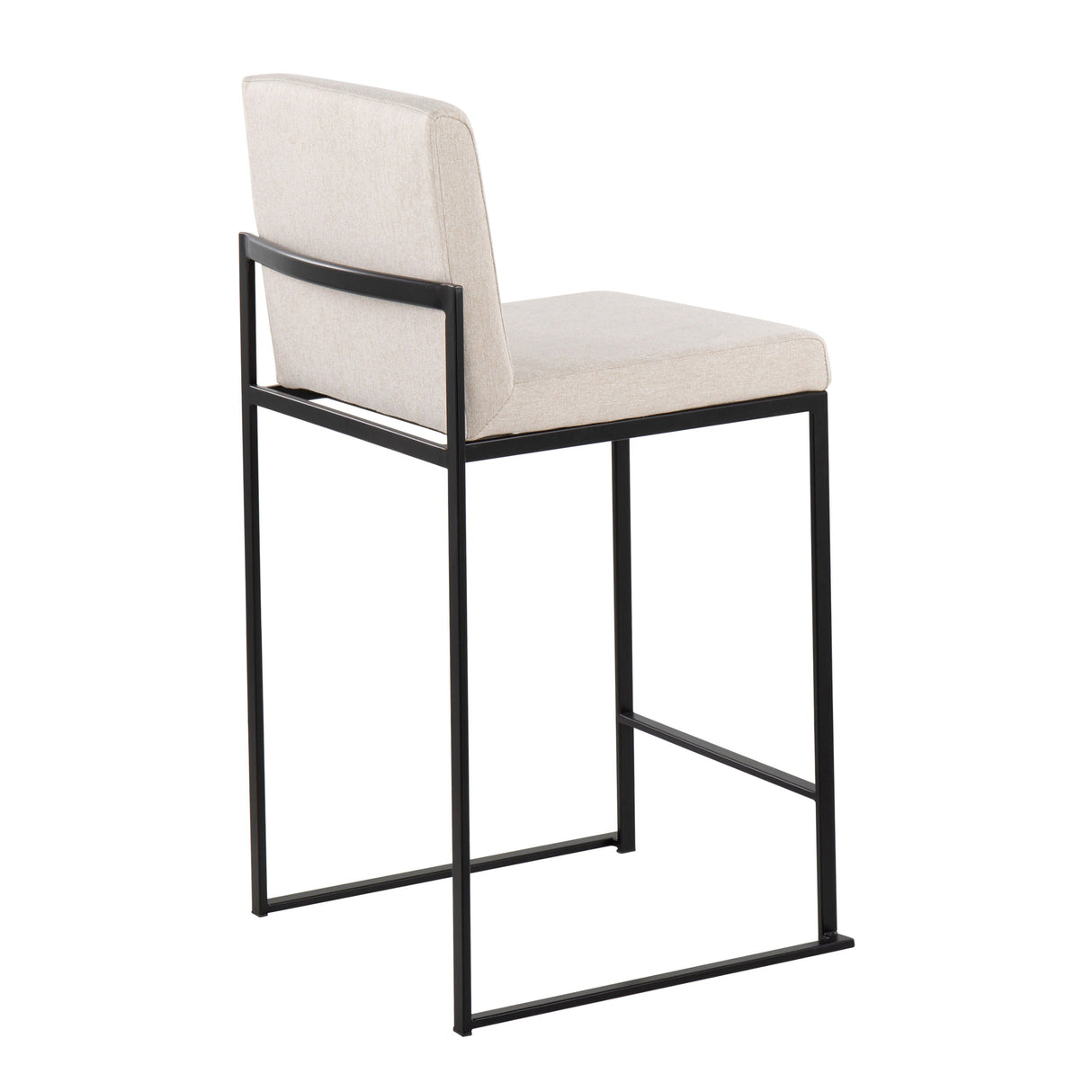 Fuji - Contemporary Modern Elegance, High Back Counter Stool by Couch.com