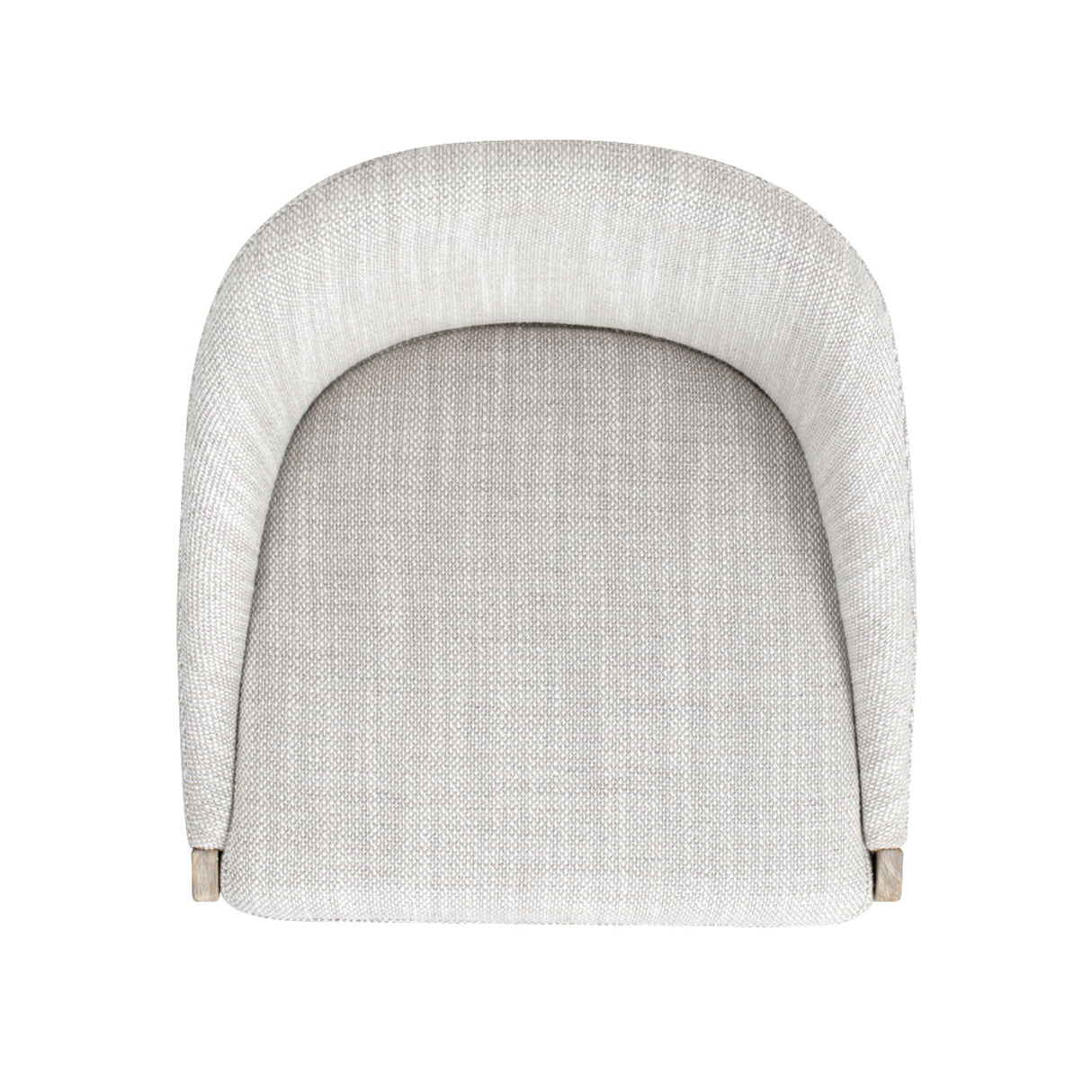 Newport - Coastal Curved Back Upholstered Counter Stool - Two Tone Neutral Gray by Couch.com