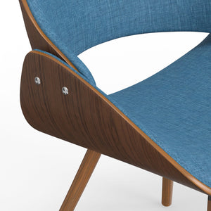 Malden - Bentwood Upholstered Dining Chair With Wood Back by Couch.com