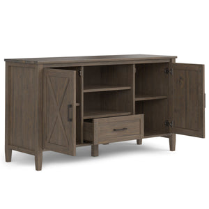 Ela - Medium TV Stand - Smoky Brown by Couch.com