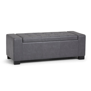 Laredo - Contemporary Large Storage Ottoman by Couch.com