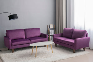 Comfortable Loveseat With Durable Construction by Couch.com