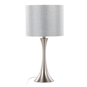 Lenuxe - Contemporary Semi Gloss Table Lamp (Set of 2) by Couch.com