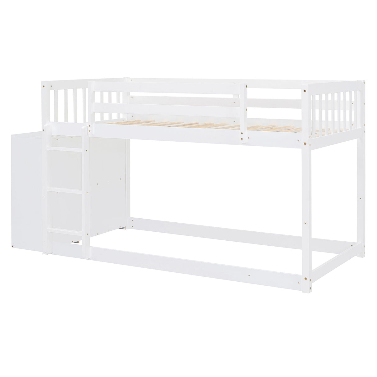 Bunk Bed With 4 Drawers And 3 Shelves by Couch.com