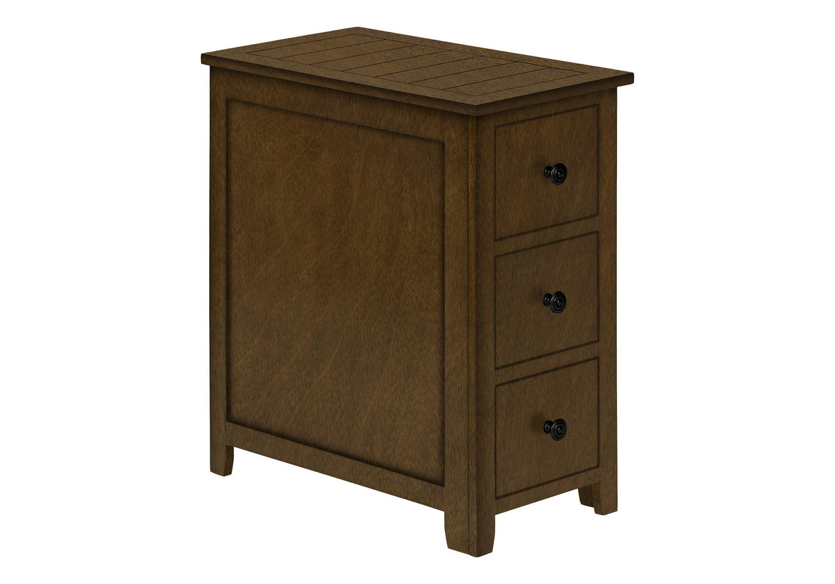 Accent End Table, Storage Drawer, Transitional Design by Couch.com