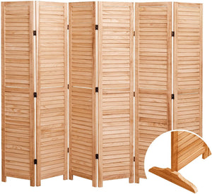 Panel Wooden Folding Room Divider by Couch.com