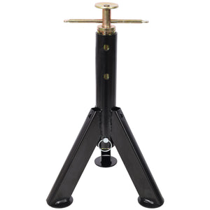 RV Adjustable Telescoping Stabilizer Jack Stand Supports Stabilizer, 16" To 30" (Set of 2) - Black