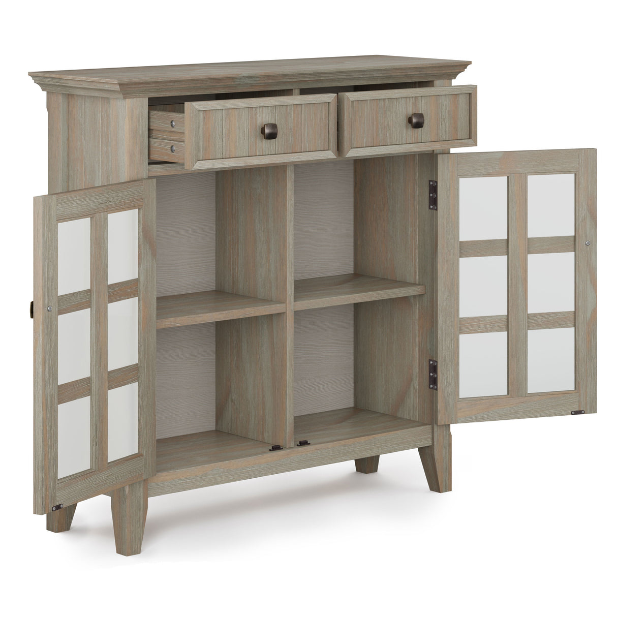 Acadian - Handcrafted Entryway Storage Cabinet by Couch.com