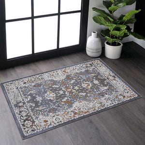Payas - 2' X 3' Traditional Area Rug - Blue by Couch.com