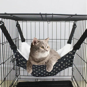 Designer Pet Hammock Cotton Mouse Ferrets Guinea Pig Cat Hanging Bed For Cats Rodents Hammock For Hamster Pets Supplies