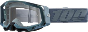 100% Racecraft 2 Goggles - Battleship - Clear 50009-00017
