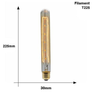 E27 Retro Edison Bulb AC 220V 110V 40W Dimmable Vintage Edison Light bulb ST64 G80 G95 T225 T300 Incandescent Lamp Edison Lamp Bravelight Antique Vintage Light Bulbs, T64 40W 2700K Warm Dimmable, Squirrel Cage Filament Edison Light Bulb for Table Lamp