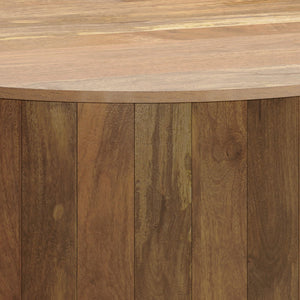 Millbury - Drum Coffee Table - Natural by Couch.com