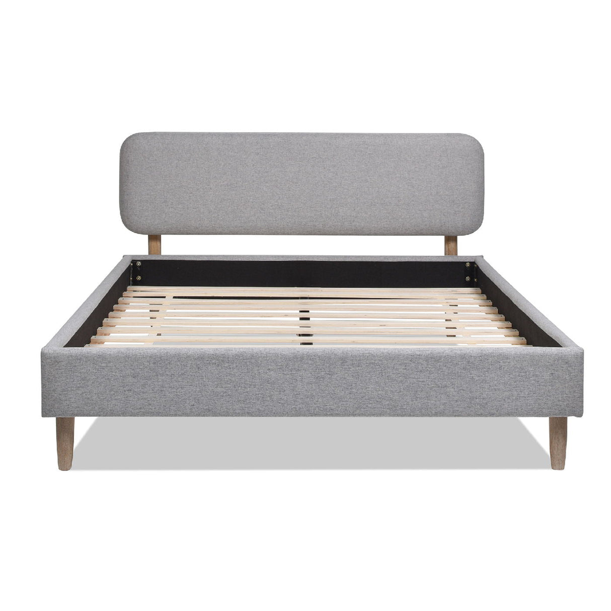 Diego - Low Upholstered Platform Bed by Couch.com