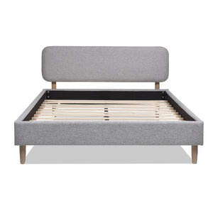 Diego - Low Upholstered Platform Bed by Couch.com