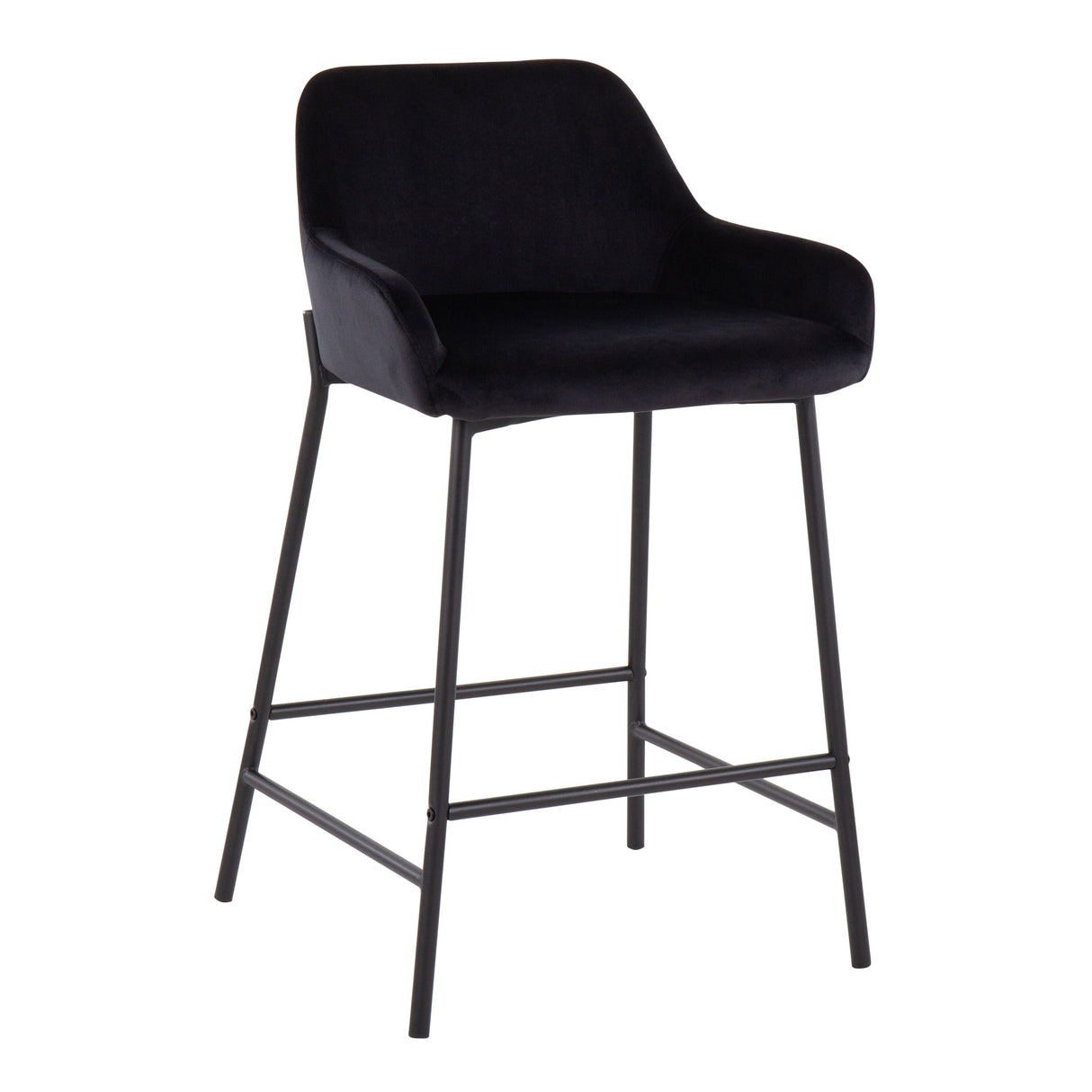 Daniella - Industrial Fixed Height Counter Stool (Set of 2) by Couch.com