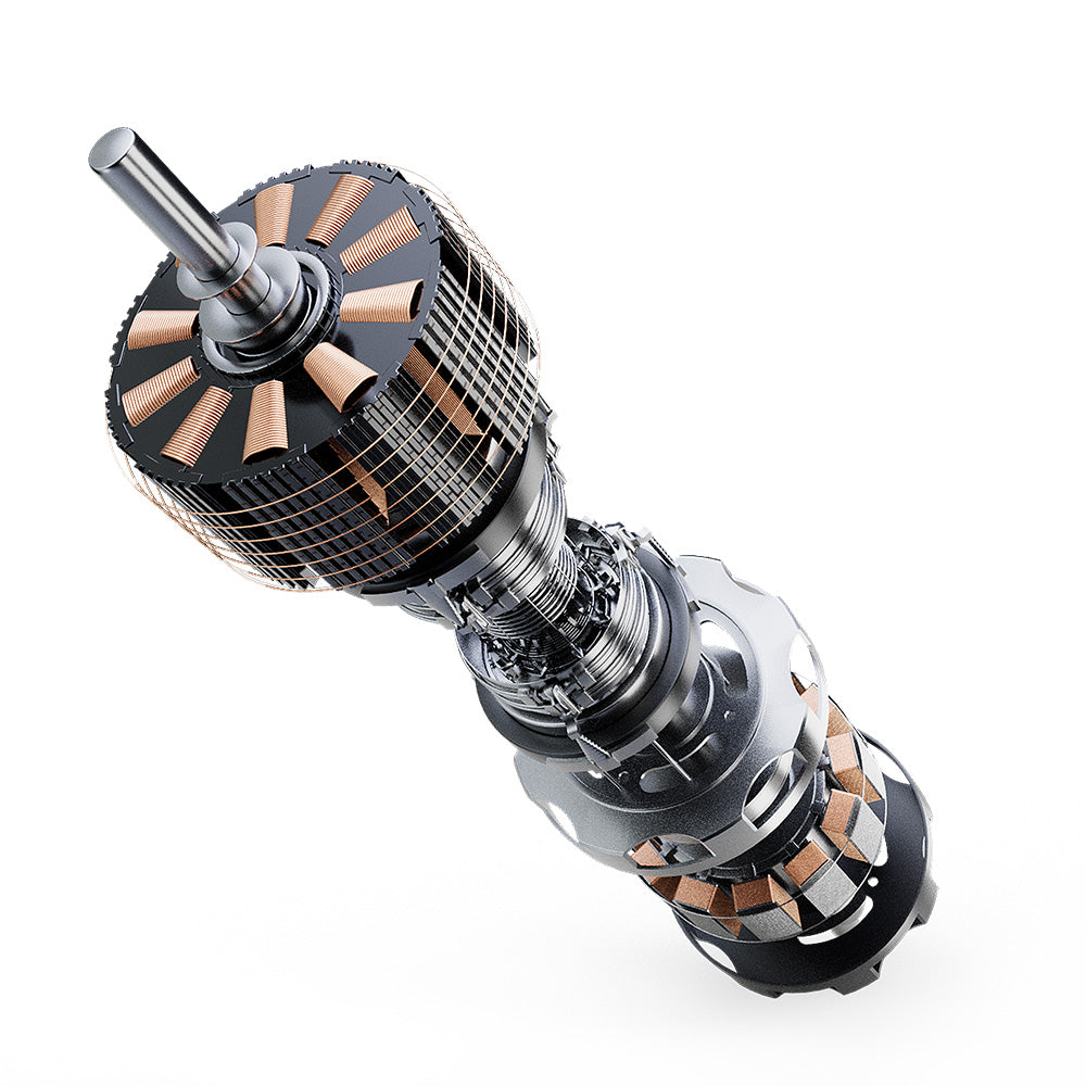 DeerRun A1 Pro Move+  6% Incline Foldable Treadmill——2025 Upgraded Chip & NFC Support | 350Lbs, 10mph Silver