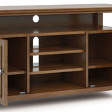 Amherst - TV Media Stand - Medium Saddle Brown by Couch.com