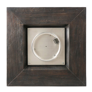 Anchorage 32'' Wood Square MGO Fire Pit Brown - 40,000 BTU