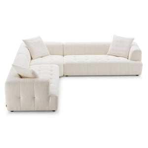 Kaynes - Elegant Upholstery Corner Sofa by Couch.com