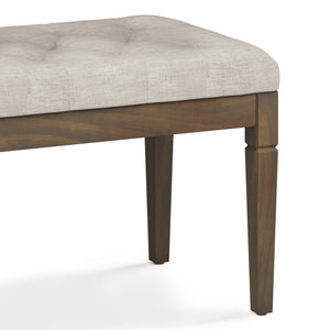 Waverly - Upholstered Tufted Ottoman Bench by Couch.com