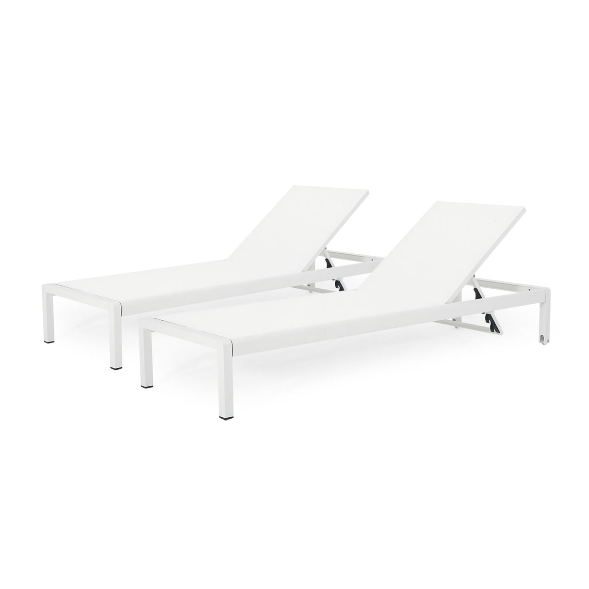 Outdoor Patio Chaise Lounge With 5 Reclining Positions by Couch.com