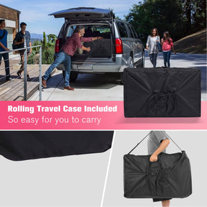 Portable Massage Table Bed With Carrying Case by Couch.com